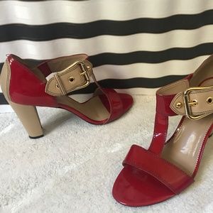 Franco Sarto Red Sandals